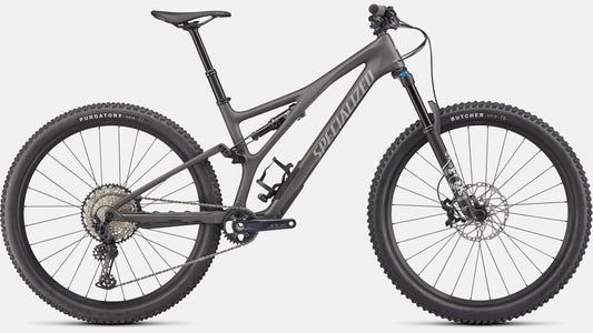 2021 Specialized Stumpjumper Comp 29" Carbon Mountain Bike - S1, SATIN SMOKE / COOL GREY / CARBON
