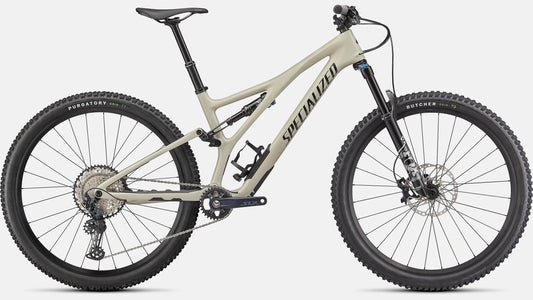 2021 Specialized Stumpjumper Comp 29" Carbon Mountain Bike - S4, WHITE MOUNTAINS/BLACK